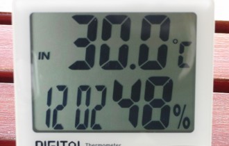 この後、30.5℃まであがっていました。